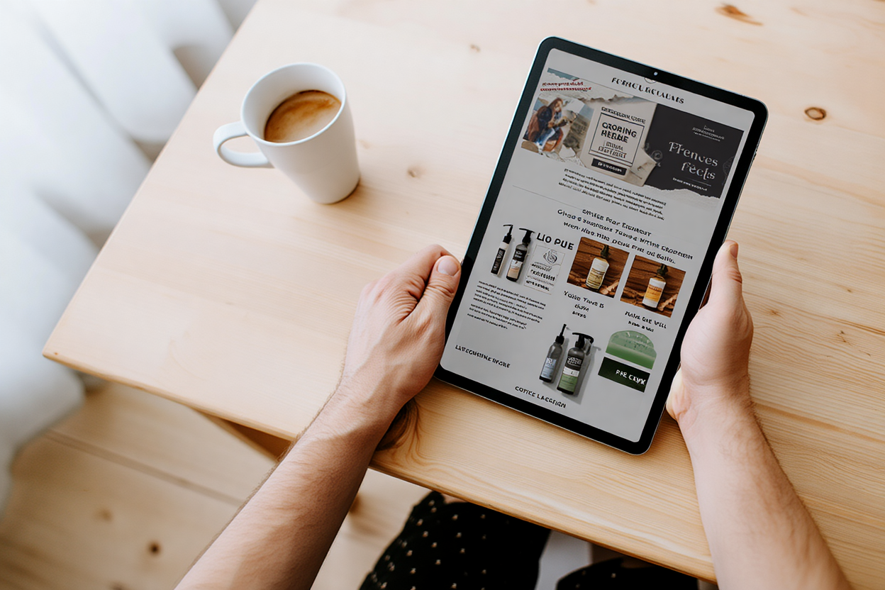 création newsletters commerciales pour site ecommerce