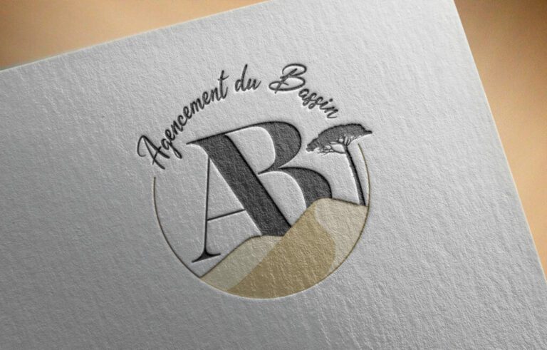 création logo pour entreprise aménagement extérieur sur le Bassin d'Arcachon